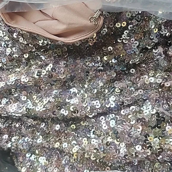 NWT Multicolor Sequin Fashion to Figure Jumpsuit Size 0/12. - Picture 4 of 8